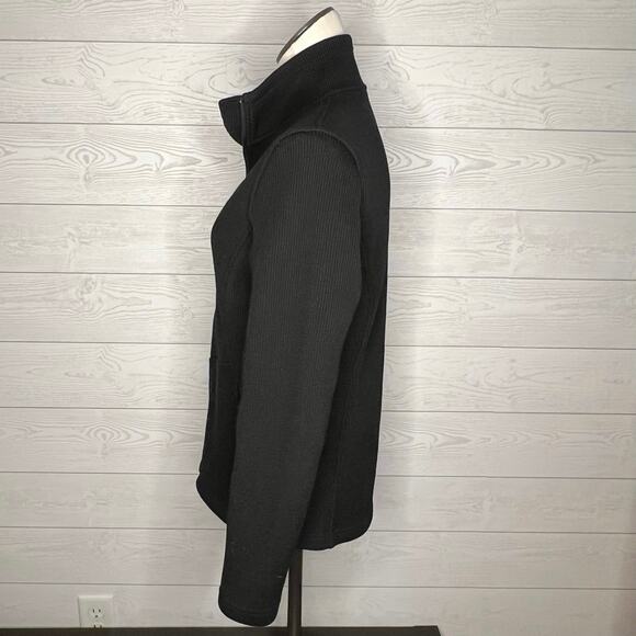 Womens’ Spyder black endure core full zip midweight sweater Size Large - Picture 3 of 7